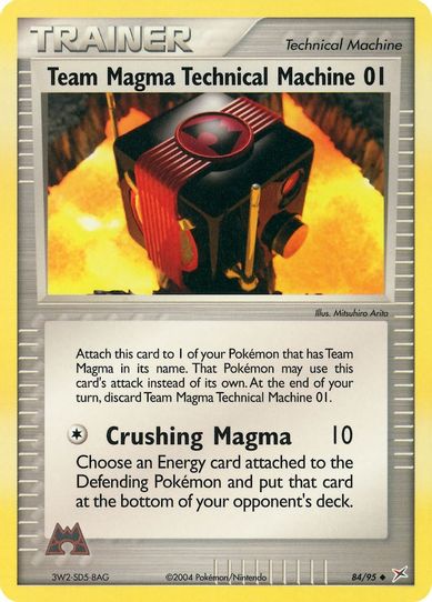 Team Magma Technical Machine (84/95) [EX: Team Magma Vs Team Aqua]
