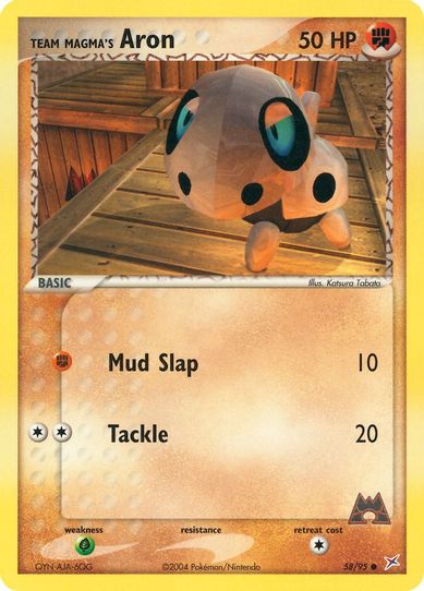 Team Magma's Aron (58/95) [EX: Team Magma Vs Team Aqua]