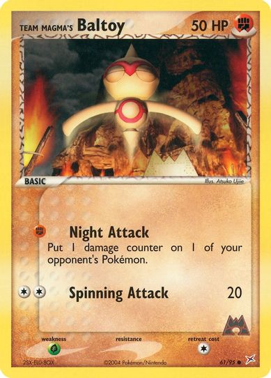 Team Magma's Baltoy (61/95) [EX: Team Magma Vs Team Aqua]