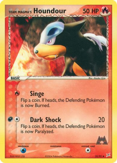 Team Magma's Houndour (35/95) [EX: Team Magma Vs Team Aqua]