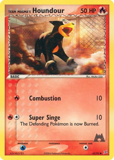 Team Magma's Houndour (62/95) [EX: Team Magma Vs Team Aqua]