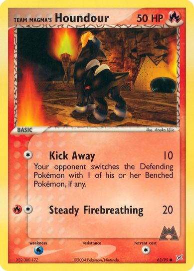 Team Magma's Houndour (63/95) [EX: Team Magma Vs Team Aqua]