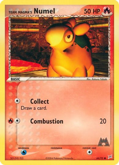 Team Magma's Numel (64/95) [EX: Team Magma Vs Team Aqua]
