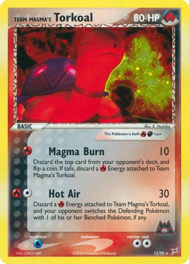 Team Magma's Torkoal (12/95) [EX: Team Magma Vs Team Aqua]
