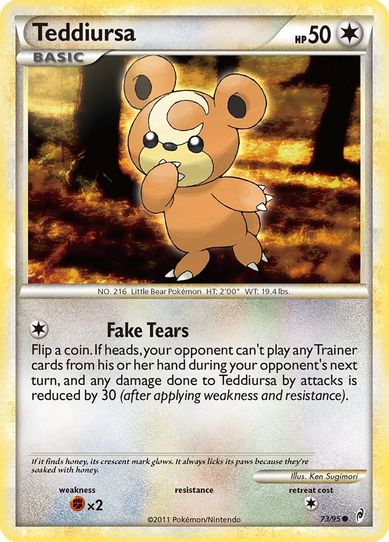 Teddiursa (73/95) [Call of Legends]