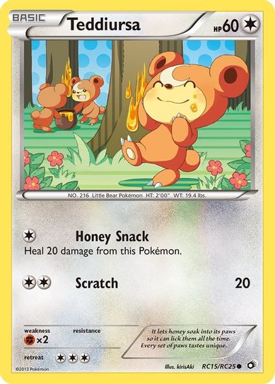 Teddiursa (RC15) [Legendary Treasures: Radiant Collection]