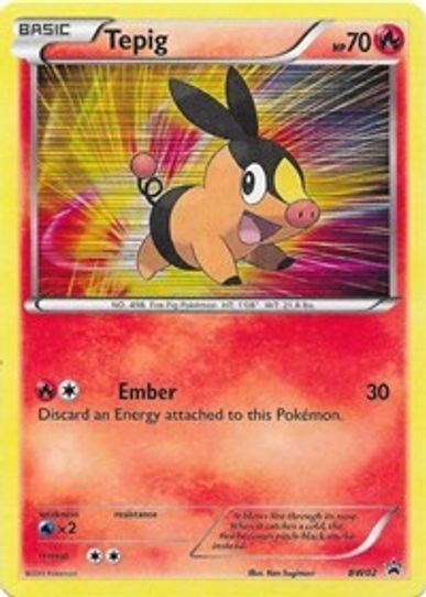 Tepig (BW) (BW02) [Black And White Promos]