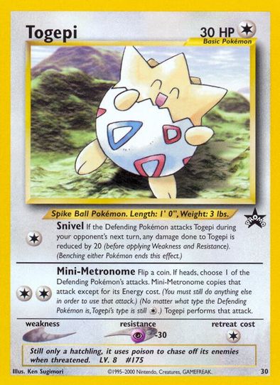 Togepi (30/63) [WoTC Promo]
