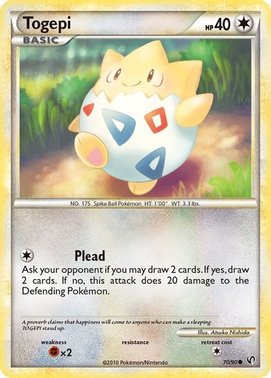 Togepi (70/90) [Heartgold & Soulsilver: Undaunted]