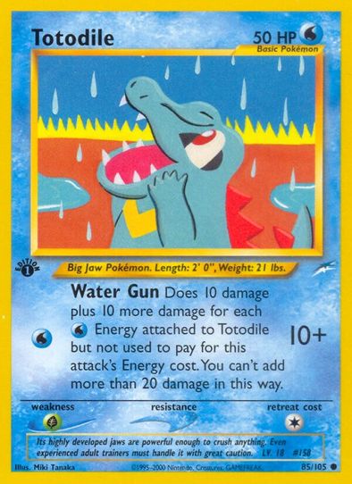 Totodile (85/105) [Neo Destiny]