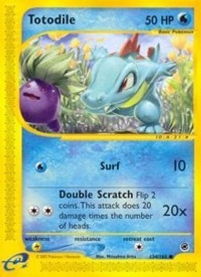 Totodile (134/165) [Expedition]