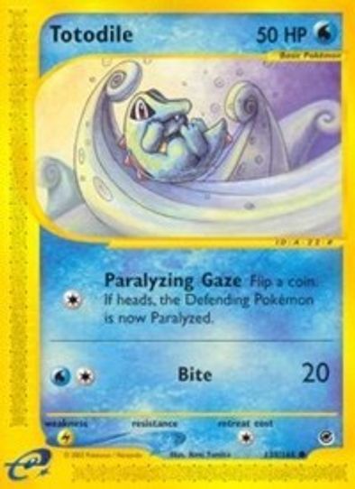 Totodile (135/165) [Expedition]