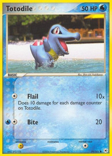 Totodile (79/101) [Hidden Legends]