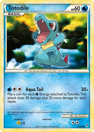 Totodile (74/95) [Call of Legends]