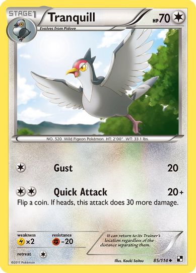 Tranquill (85/114) [Black and White]