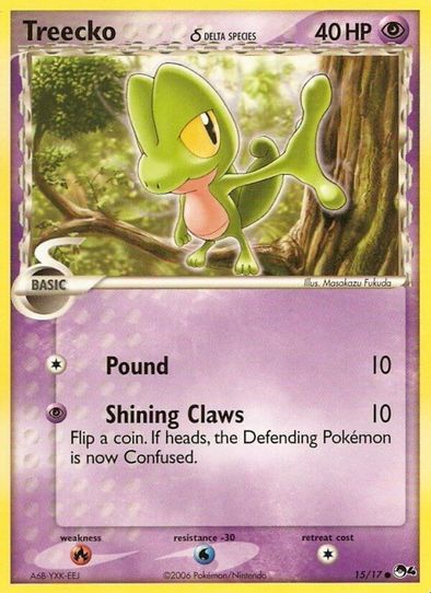 Treecko Card
