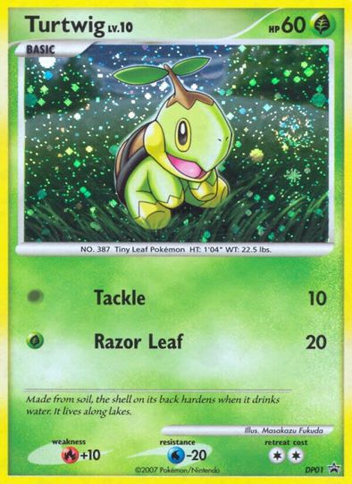 Turtwig - DP (DP01) [Diamond and Pearl Promos]