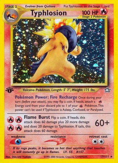 Typhlosion (17/105) [Neo Genesis]
