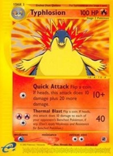 Typhlosion (64/165) [Expedition]