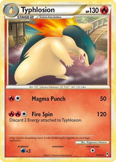 Typhlosion (35/95) [Call of Legends]