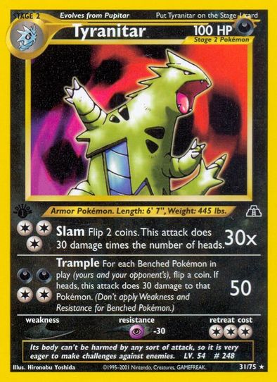 Tyranitar (31/75) [Neo Discovery]