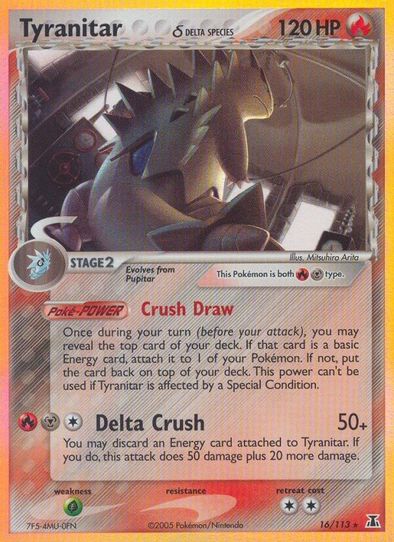 Tyranitar (Delta Species) (16/101) [Delta Species]