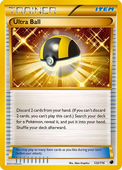 Ultra Ball (122/90) [HeartGold SoulSilver]