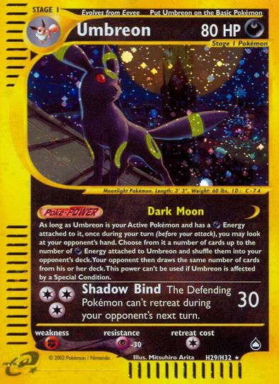 Umbreon (H29) [Aquapolis]