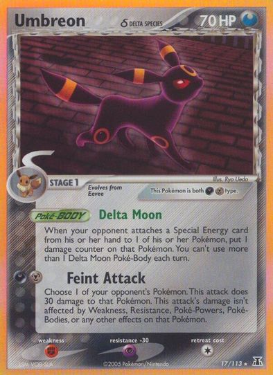 Umbreon (17/101) [Delta Species]