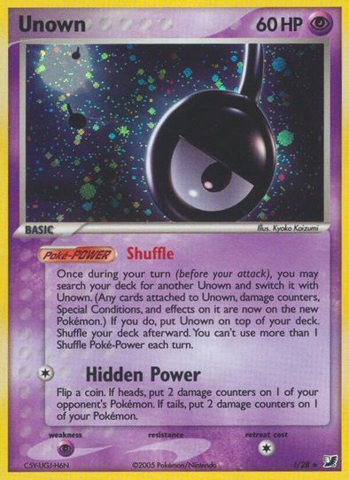 Unown (!) (!/28) [Unseen Forces]
