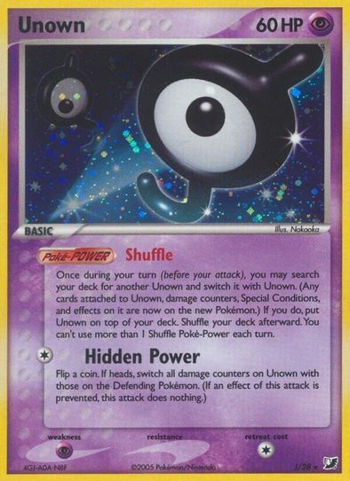 Unown (J) (J/28) [Unseen Forces]