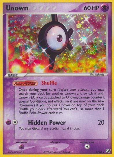 Unown (K) (K/28) [Unseen Forces] – Pokemon Plug