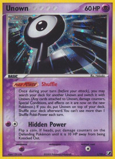 Unown (L) (L/28) [Unseen Forces]