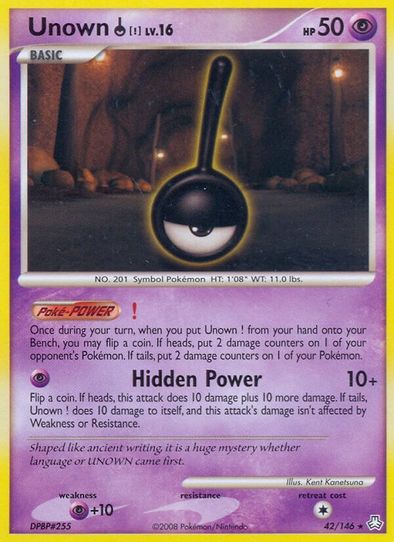 Unown (!) (42/146) [Diamond & Pearl: Legends Awakened]