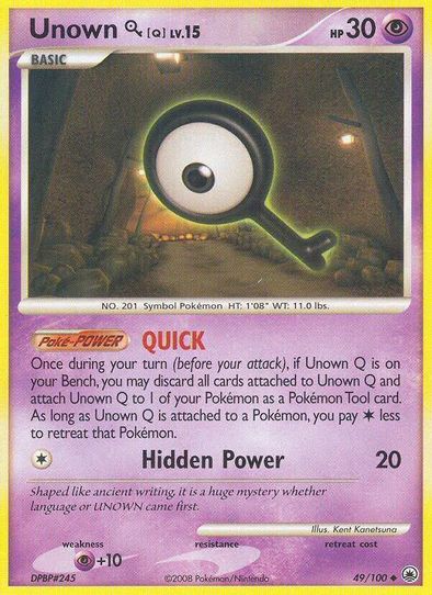 Unown [Q] (49/100) [Diamond & Pearl: Majestic Dawn]