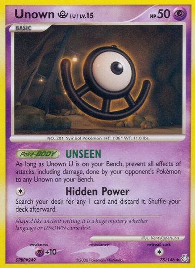 Unown (U) (78/146) [Diamond & Pearl: Legends Awakened]