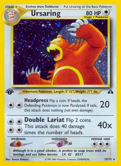 Ursaring (15/75) [Neo Discovery]