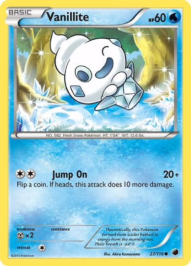 Vanillite (27/90) [HeartGold SoulSilver]