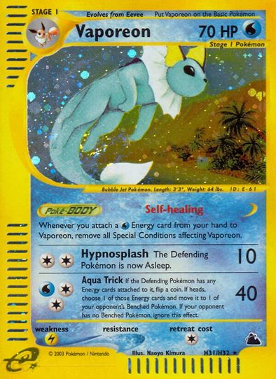 Vaporeon (H31) [Skyridge]