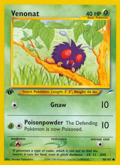 Venonat (90/105) [Neo Destiny]