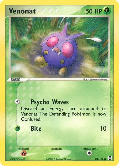 Venonat (84/112) [FireRed & LeafGreen]