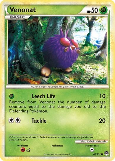 Venonat (81/102) [Triumphant]