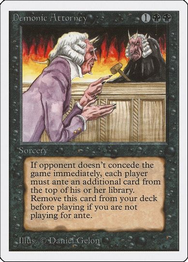 Demonic Attorney [Unlimited Edition]