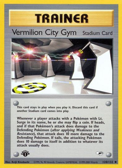 Vermilion City Gym (120/132) [Gym Heroes]