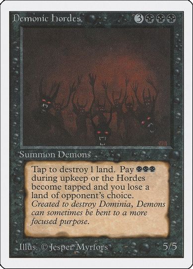 Demonic Hordes [Unlimited Edition]