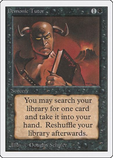 Demonic Tutor [Unlimited Edition]