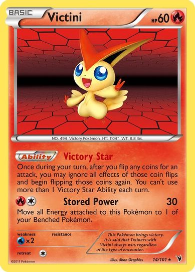 Victini (14/101) [Noble Victories]