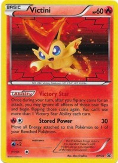 Victini - BW (BW32) [Black And White Promos]