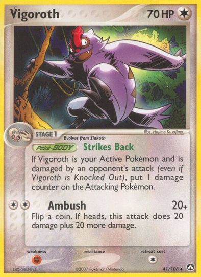 Vigoroth (41/108) [Power Keepers]