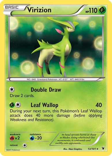 Virizion (13/101) [Noble Victories]